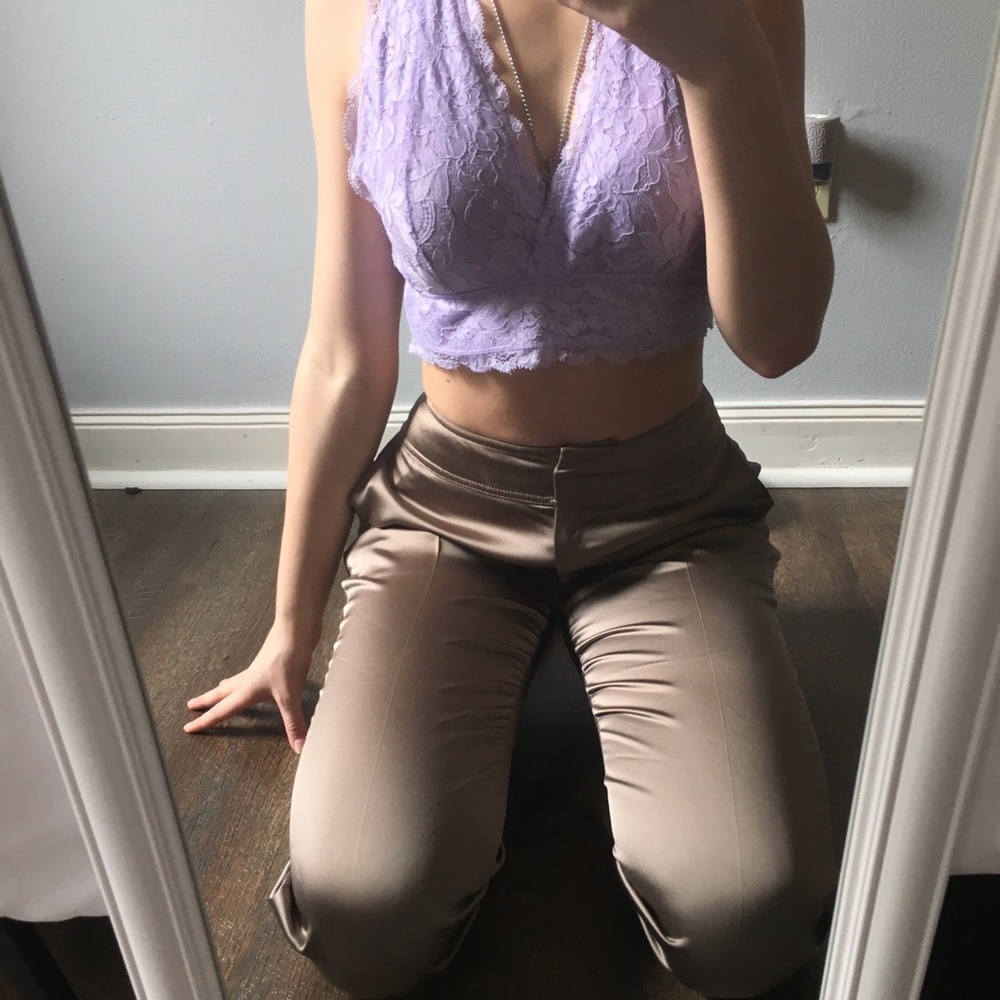 Satin Calvin Klein Slacks